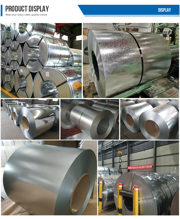ASTM A36 A516 Gr70 A283 Low Carbon Steel 1mm 2mm 3mm Thick 1250mm Width Galvanized Steel Coil with and Width 600-1500 Mm