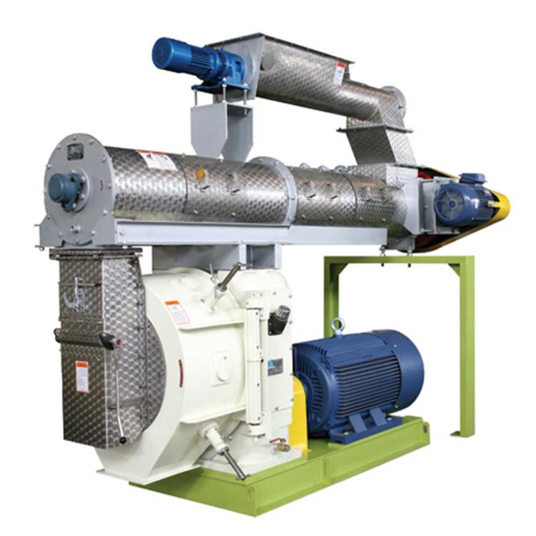 Automatic Cattle Feed Manufacturing Plant 3-12TPh Animal Feed Pellet Machine