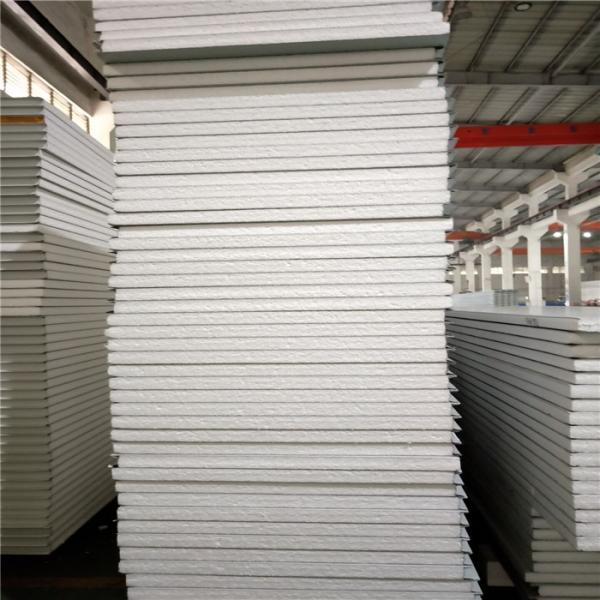 50mm 75mm sound insulation eps sandwich panel 11900x1150mm for prefabricated