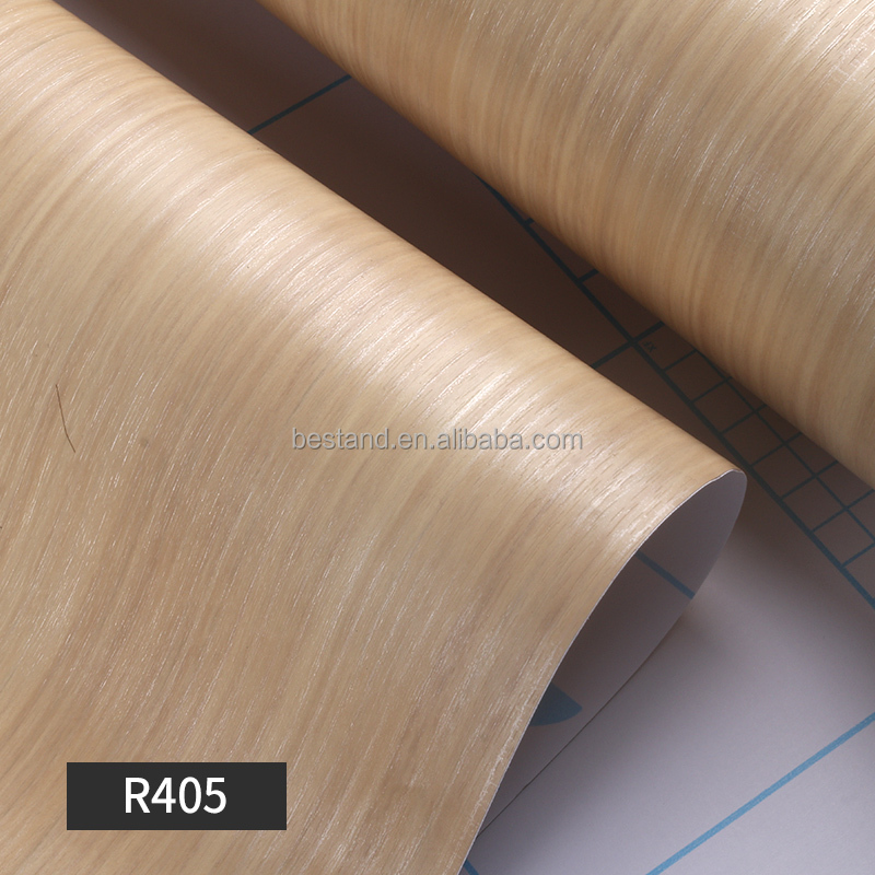 PVC Retro Wood Grain Self-Adhesive Wallpaper Peel And Stick Waterproof Stickers Removable Anti-Scratch For Kitchen
