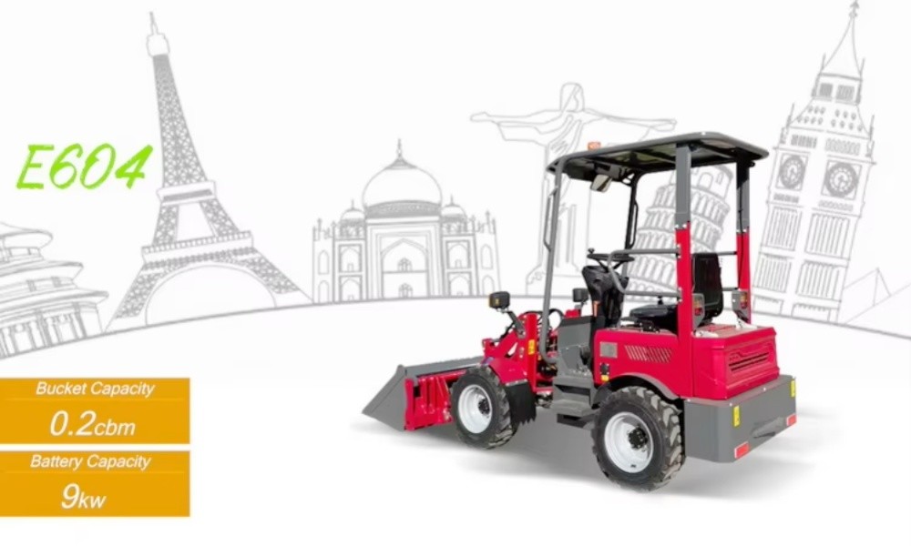 JWE604 Loader Machine Brand Multi Function Small Electric Loader