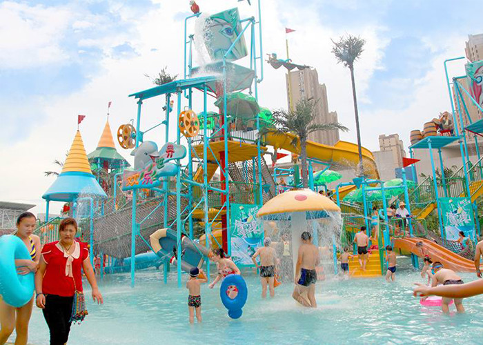 Amusement Playground Swimming Pool Water Slides Park Rides