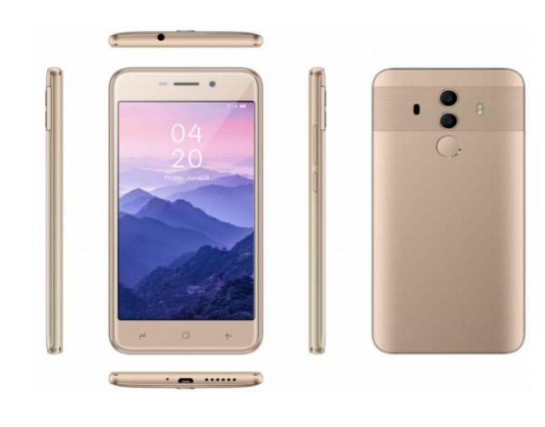 Customized make your own phone 5.0 Inch IPS Touch Screen 1+8GB ROM Metal Body 3G