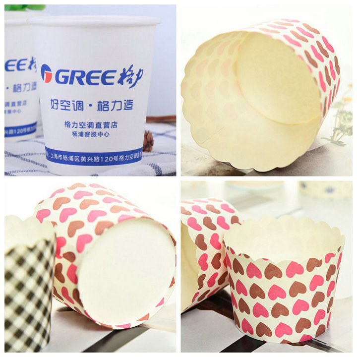 190g 300g Offset Printing White Cupstock Paper For Juice Cup Making 