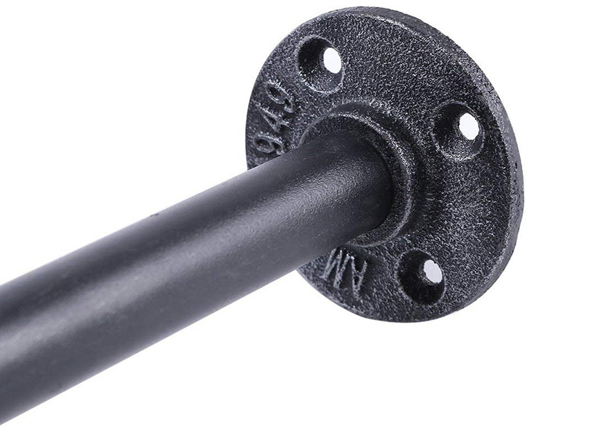 BSP Threaded 1/2 Inch Floor Malleable Iron Flange Industrial Pipe Fittings