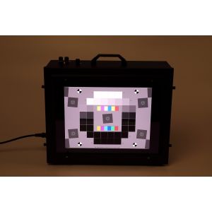  High Illumination Resolution Test Chart Led Light Box With Adjustable Color Temperature 2300k-9000k Manufactures
