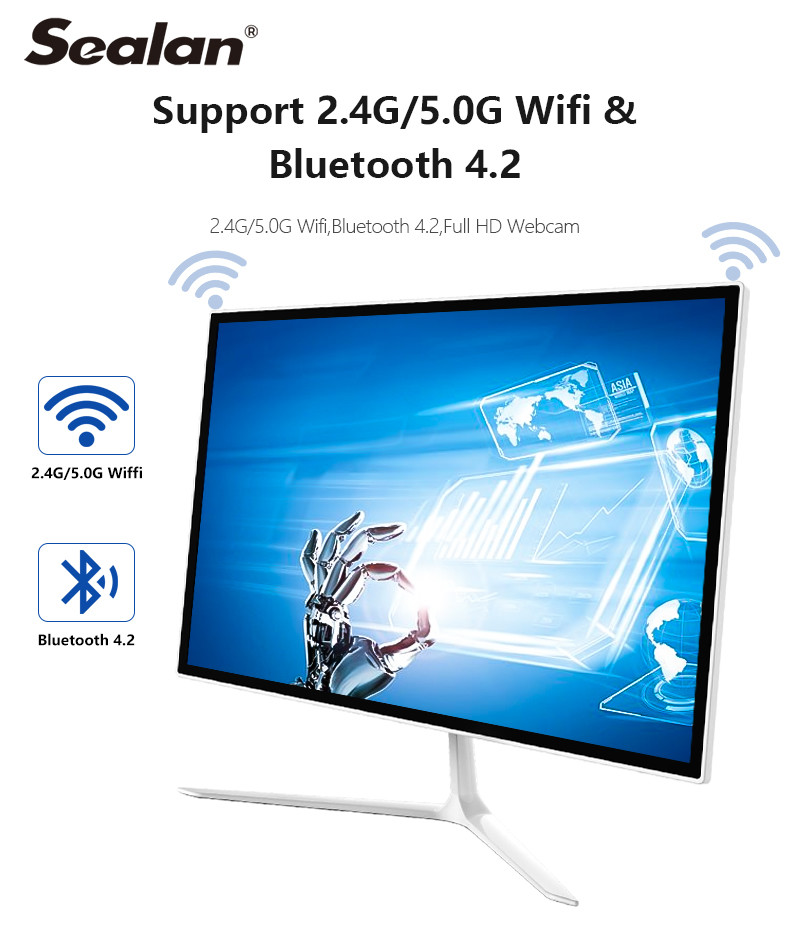RAM 2G HDD 320G I3 AIO PC With Mouse Keyboard