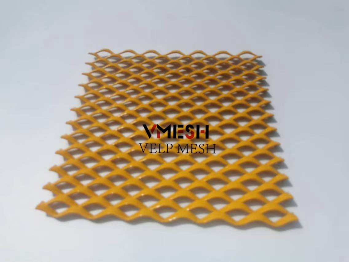 Customized Powder Coating Aluminum Expanded Metal Mesh Ceiling Wall Facaded