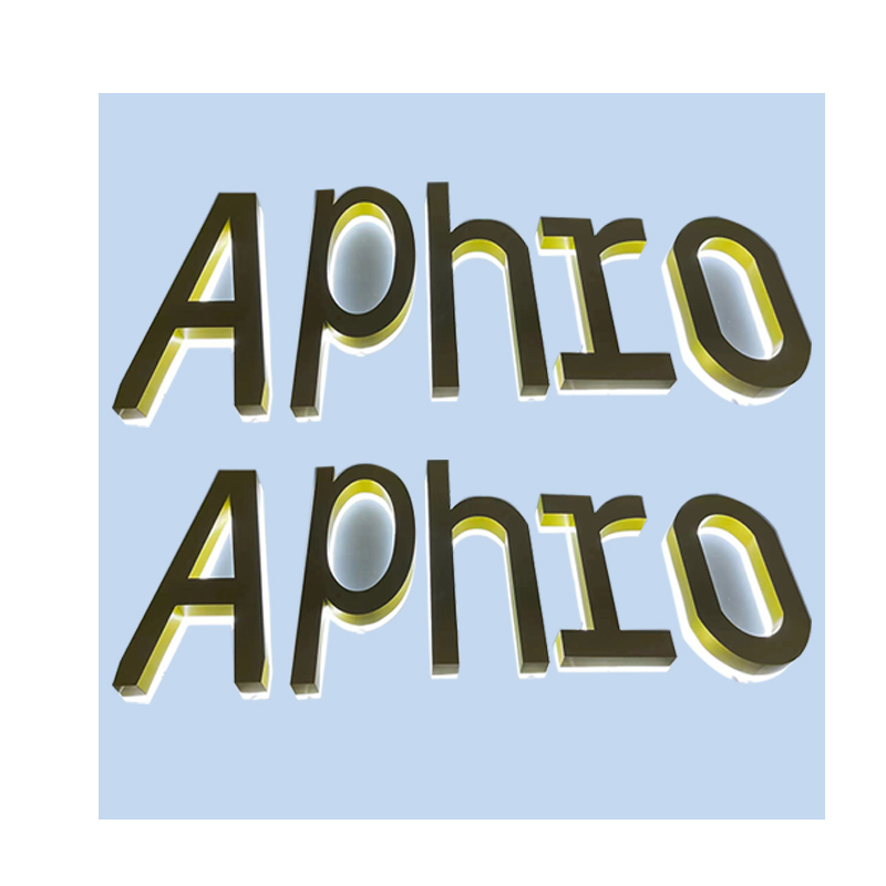Acrylic Letters Business Led 3d Illuminated Fashion Store Acrylic Backlit Letter Signs Signboard