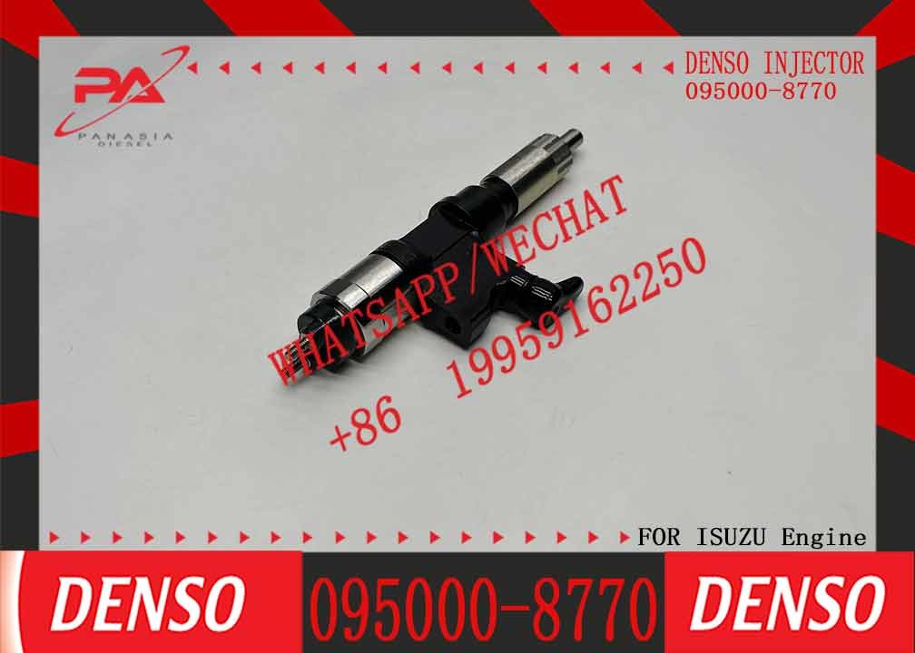 Genuine Diesel Common rail fuel injector 095000-8770, 095000-8771, 095000-8100, VG1038080007, VG1096080010