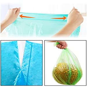 ruffies 4 gallon trash bags,little trash bags,small trash can bags,trash bag 4 gallon,diapers size 4