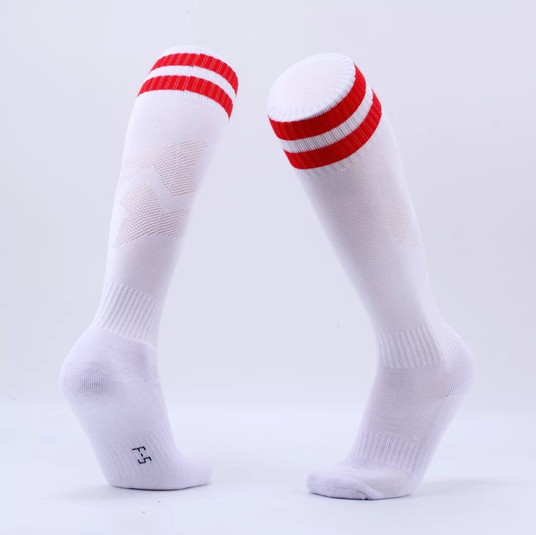 2021 Non-slip Football Socks for Outdoor Sports and Gym Thick Compression Stockings