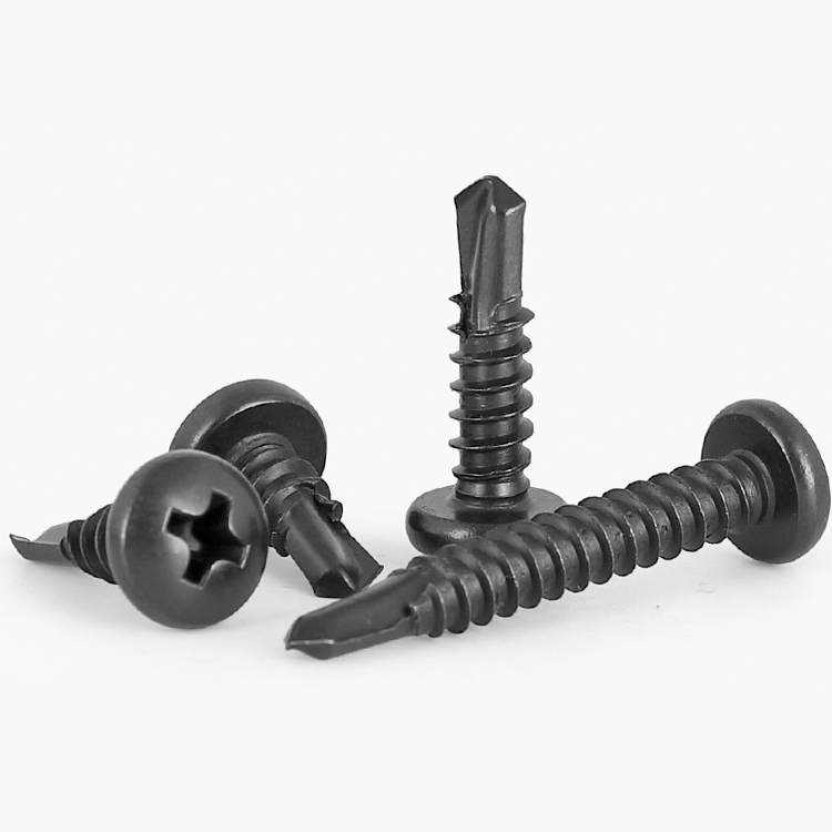 Cross Pan Head Drill Tapping Screws DIN 7504 Cross Recessed Pan Head Drilling Screws Self-Drilling Tapping Screws