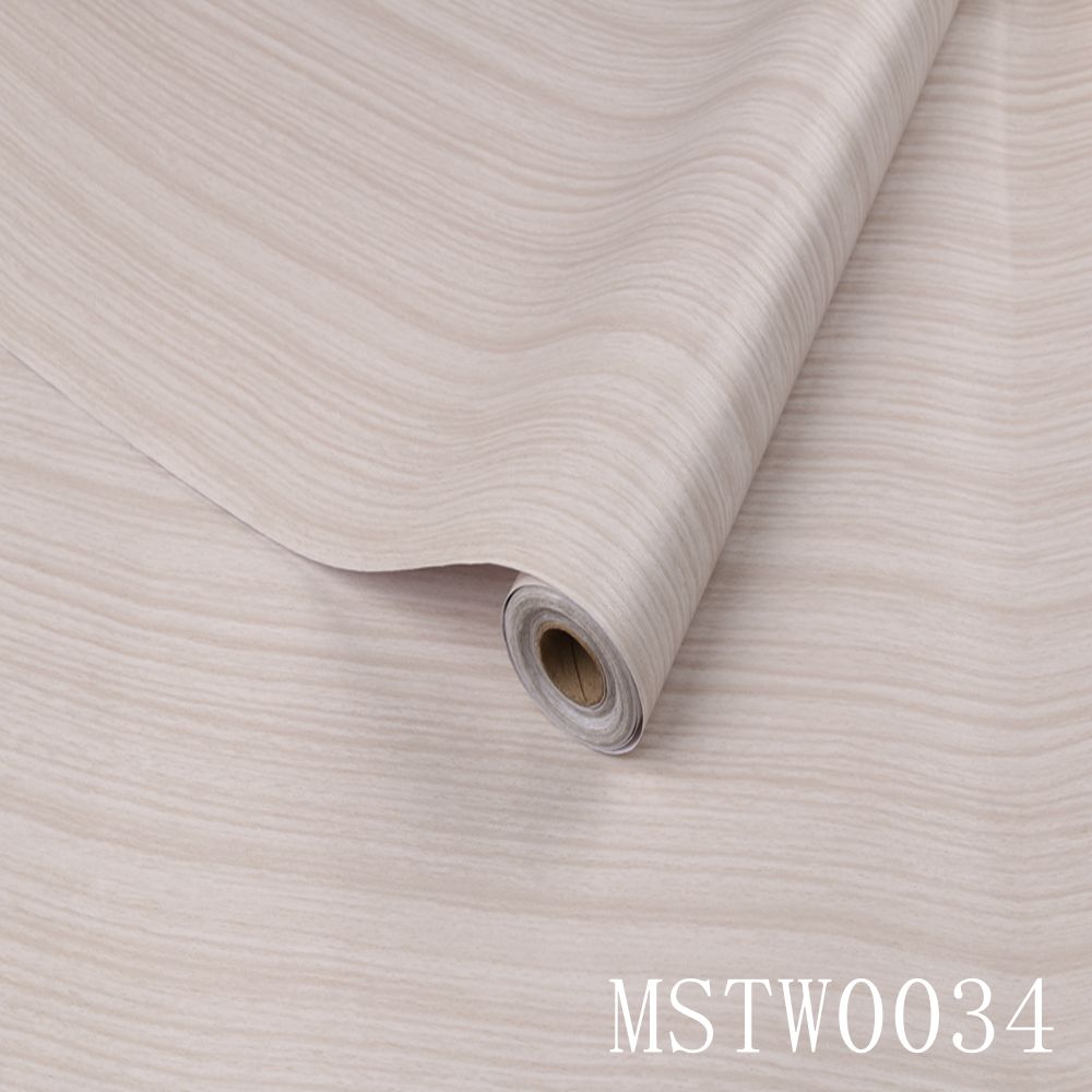 Wood Grain Self-Adhesive PVC Vinyl Wall Panels Modern Style Wallpaper Contact Paper for Door Stickers