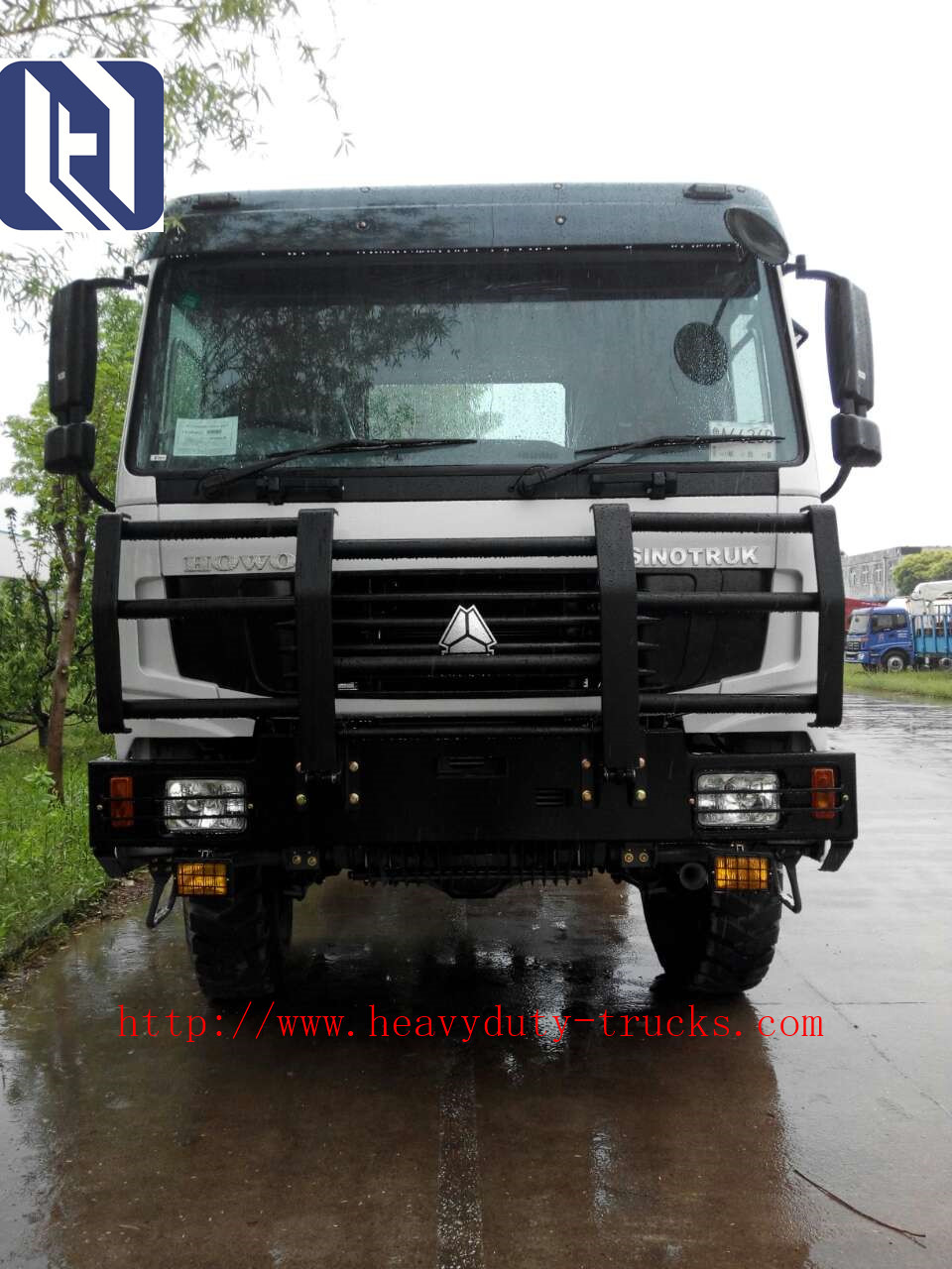 COLORFUL 350HP 6x6 Heavy Cargo Truck All Wheel Drive , Diesel Truck