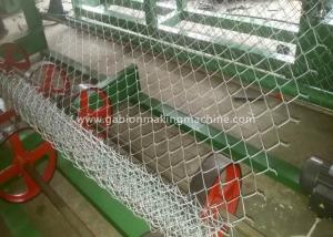  Professional Chain Link Mesh Machine , Diamond Mesh Fencing Machine For Road Manufactures