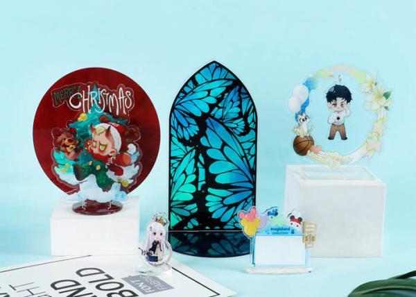 Acrylic animation brand star base Merry Christmas logo picture cartoon desktop