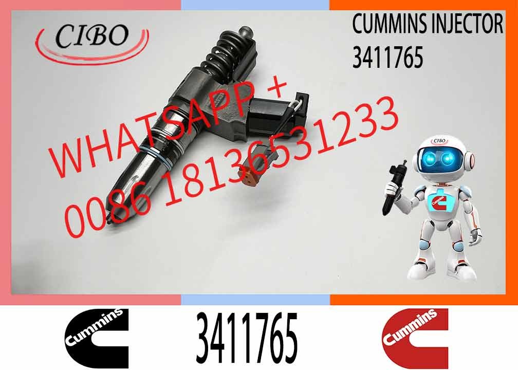 3087733 Diesel Fuel Injector N14 Common Rail Injector 3087560 3411752 3411765
