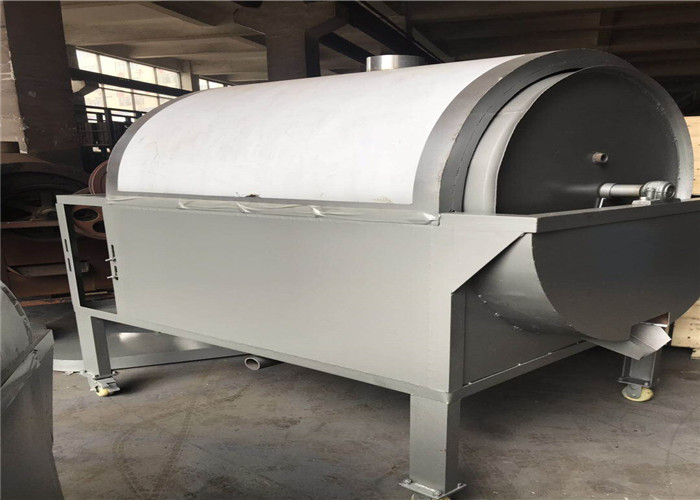 GCW100 300-400kg/H charcoal compact peanut commercial roasting machine