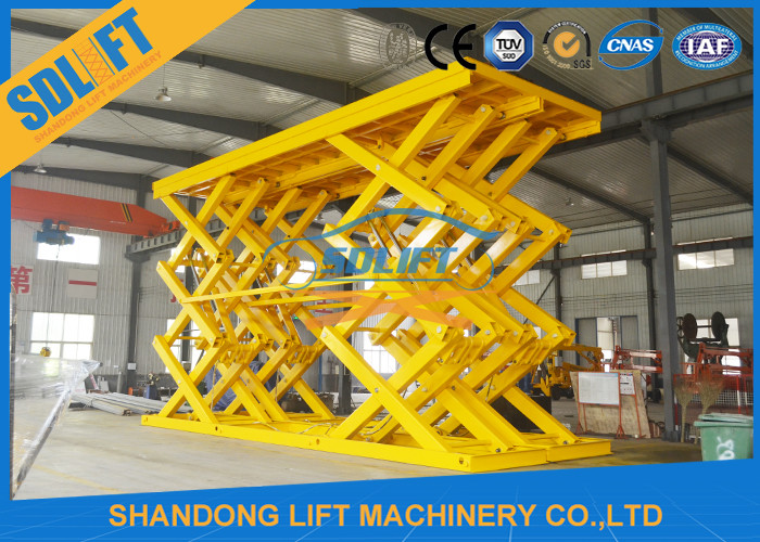 10M 18T Heavy Duty Electric Hydraulic Scissor Lift Table with CE
