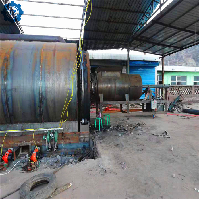 20T Fully Continuous Waste Tire Plastic Pyrolysis Plant For Fuel Oil