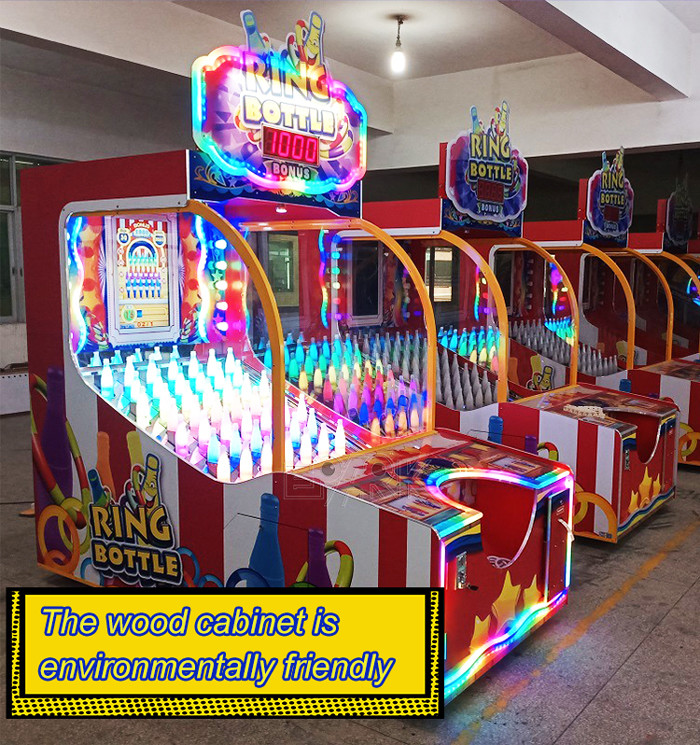 Commercial Redemption Game Machine Tickets Arcade Automatically Out Rings
