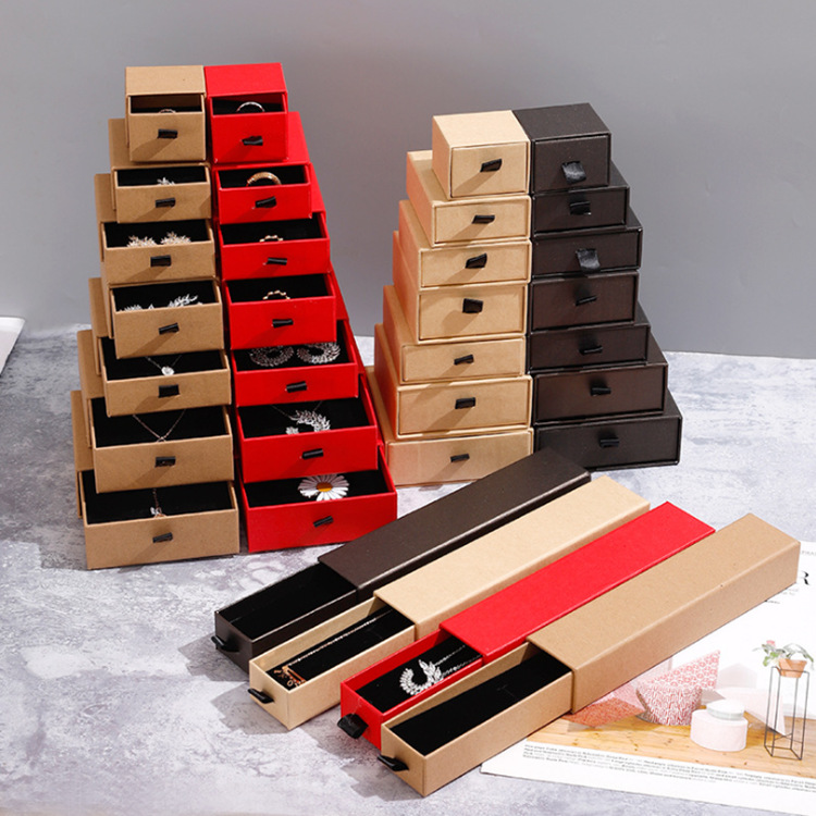 Drawer Package 160x120cm Cardboard Paper Gift Box Jewelry Use