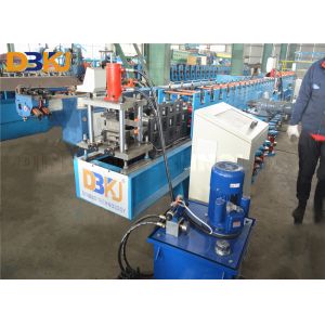 Automatic 1.5mm Thickness Shutter Door Roll Forming Machine With Saw Cutting