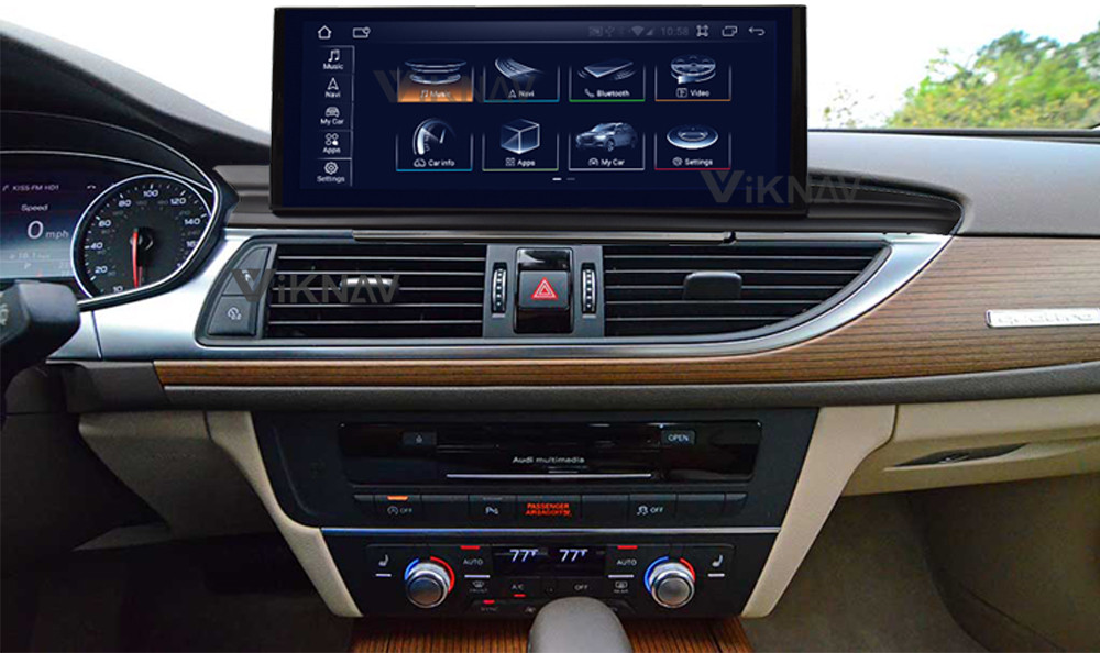 1920*720 Android Stereo Receiver For Audi A6 A6L A7 2012 To 2019