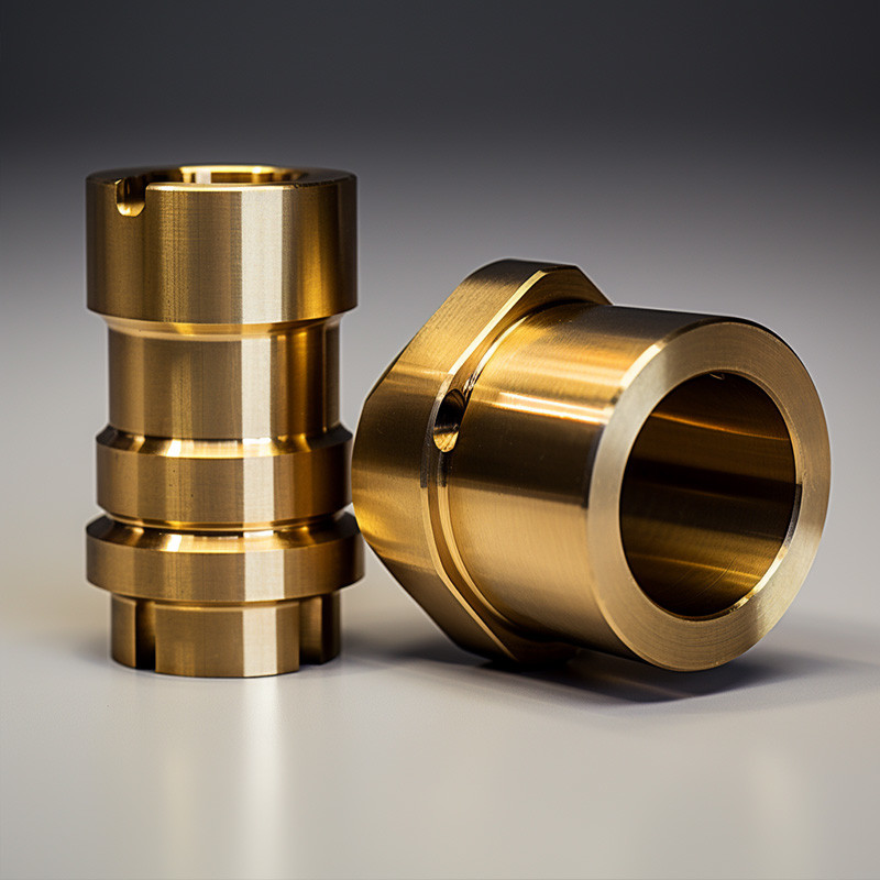 Brass CNC Turned Parts CNC Custom Machining Parts Turning CNC Machine Service
