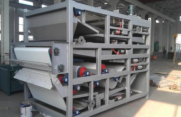 Sludge Dewatering Belt Filter Press Machine Concentration Filter Press