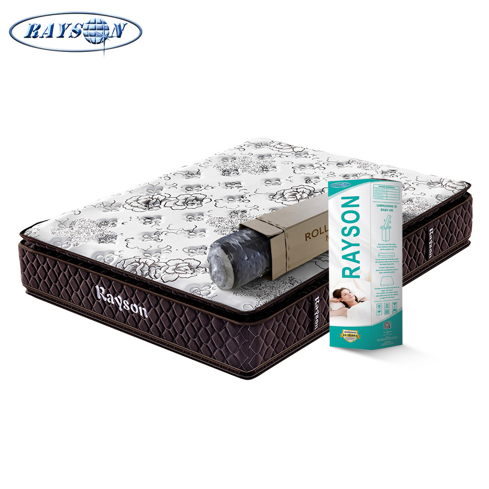 12" Double Pillow Top Double Sided Pocket Spring Mattress