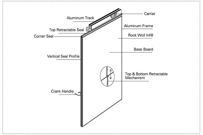 Aluminum Sliding Wooden Partition Walls For Living Room / Hotel