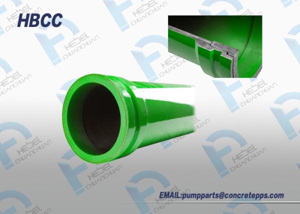 Long lifetime DN125 twin pipe, twin wall pipe for truck mounted pump and pump