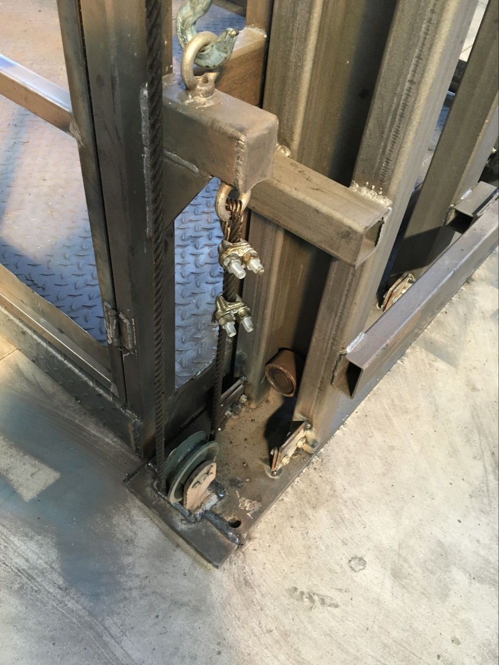 Portable Warehouse Hydraulic Cargo Lift Table with CE