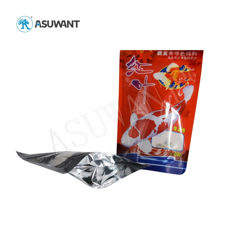 Dog Cat Pet Food Packaging Bag Laminated PE Heat Seal Foil Pouch