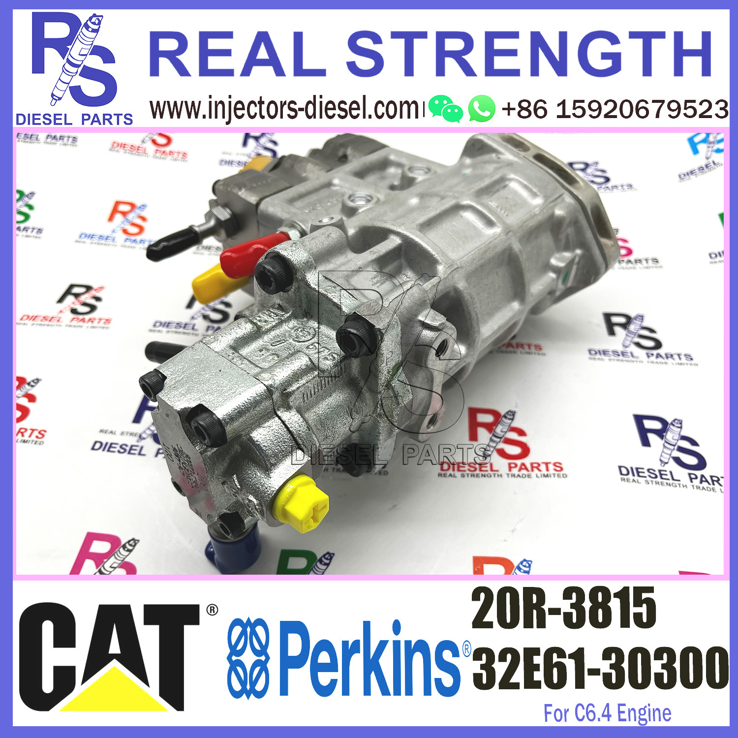 Diesel Fuel Common Rail Injection Pump 368-9171 20R-3815 For C6.6 Engine
