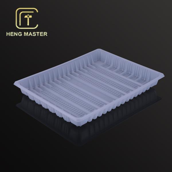 18.5g Frozen Food Blister Packaging Tray White High Temperature Resistant