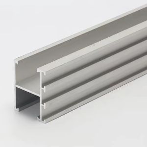 Silver Anodized Aluminum Solar Panel Mounting Rails for 1000kg Load