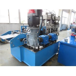 Pre - cutting and Punching Guard Rail Roll Forming Machine 2 wave profile with