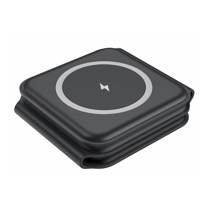 Magnetic Foldable Fast Wireless Charging Pad 3 In 1 15W 10W 7.5W 5W