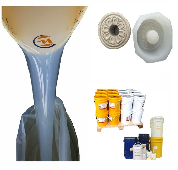 RTV2 Transparent Liquid Silicone Rubber for Mold Making
