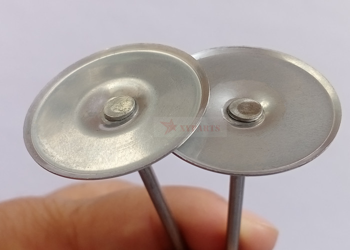 12 Gauge Stainless Steel Lacing Anchors Fasteners With Self Locking Washers For Blankets Fabrication