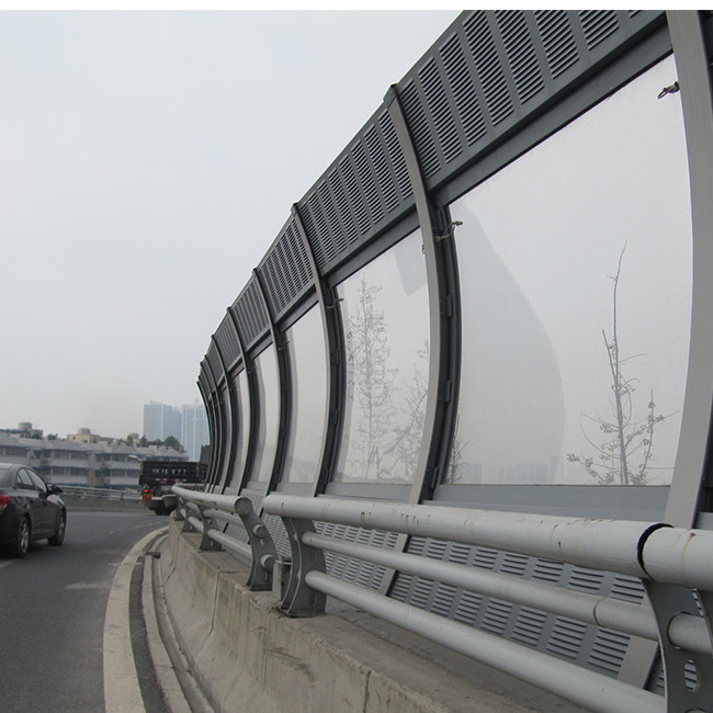 Anti Impact Highway Bird Guard Noise Barrier Transparent Plexiglass Sheet
