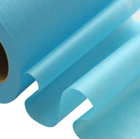 Blue Color PP Non Woven Fabric With PE Film Laminated Water Resistant