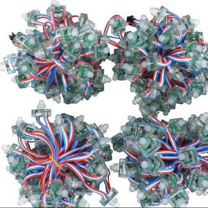 DC12v IP67 12mm Led Pixel String Lights Rgb DMX512 For Holiday Decoration