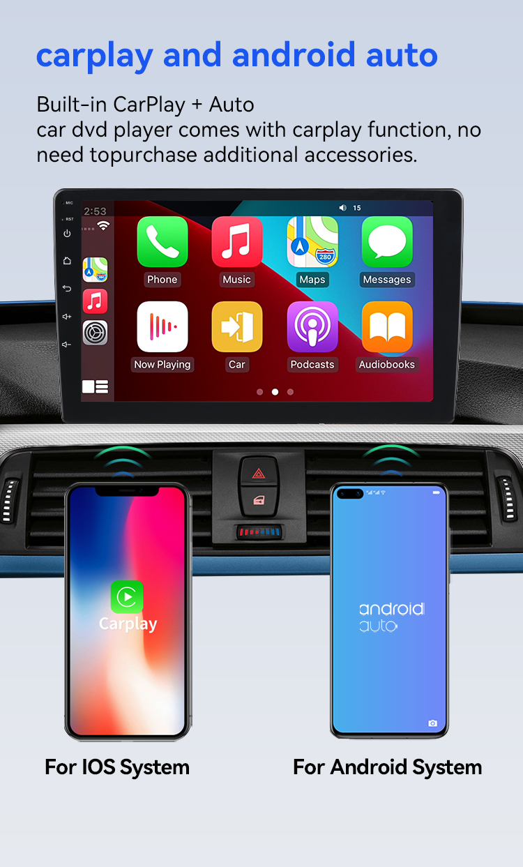 Universal Android Auto 4G LTE 5GWiFi DSP BT AM/FM/RDS Autoradio 8 Core Android Car Stereo 2+32 QLED Car Radio Carplay Ca