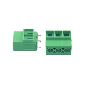China 3 Poles Pcb Mount Screw Terminal HQ135T-10.16mm Electric on sale