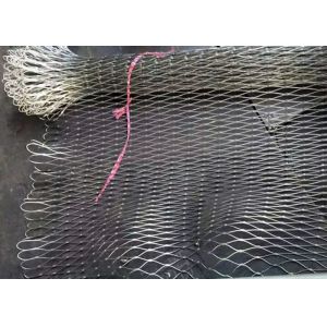 Anti Corrosive Flexibility Ss Rope Mesh For Amusement Rides
