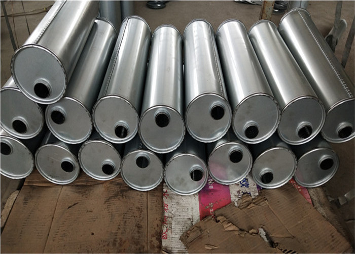 4 Inch Center Inlet / Outlet Quiet High Flow Exhaust Muffler